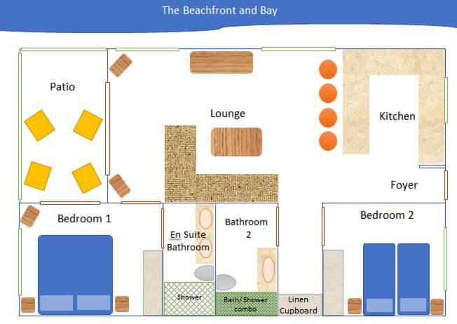 Bay-Side Apartment, Gordon'S Bay Екстер'єр фото